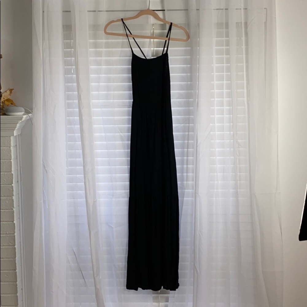 Universal thread black maxi dress